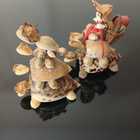 The 'Sea Shell Turtles'  These are decorative fun sea shells dressed as turtles - Picture 3 of 6